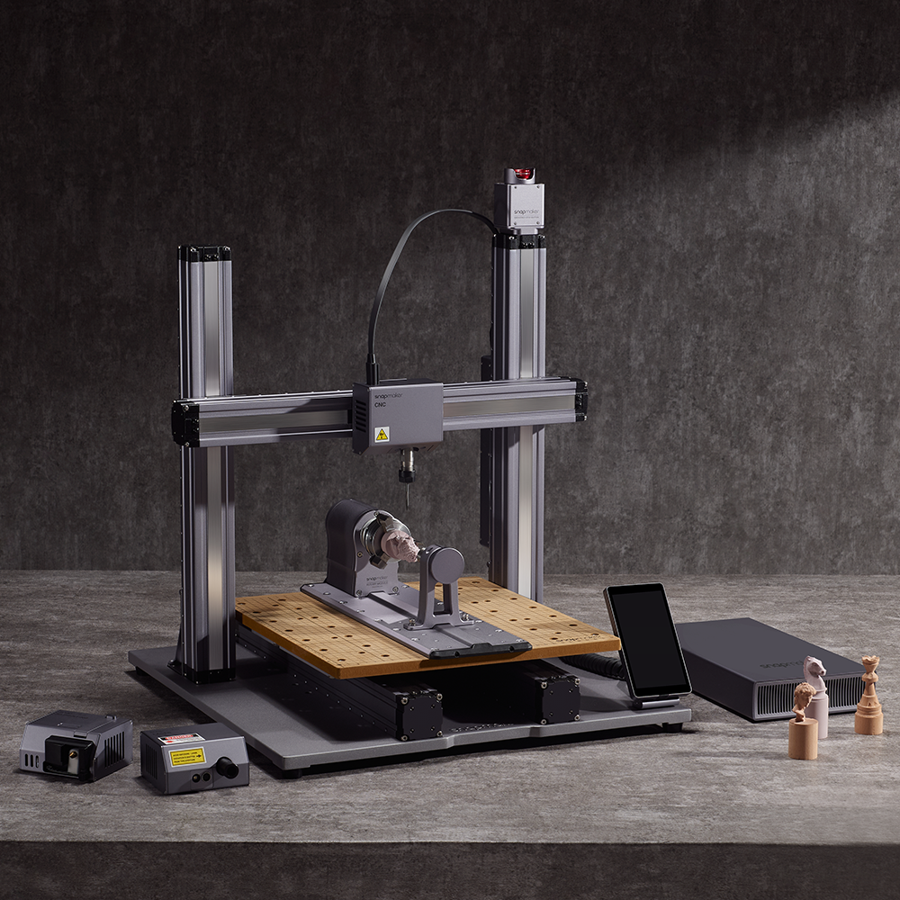 Snapmaker - Best 3D Printer, Laser Engraver, CNC Carver for Sale