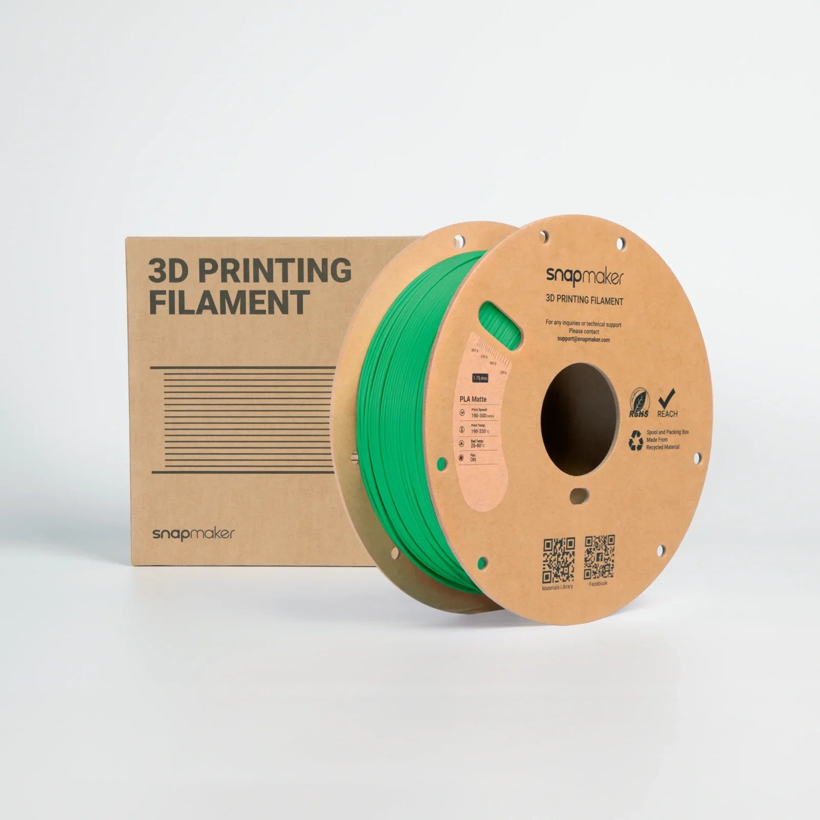 Matte PLA Filament (RFID) - 1kg