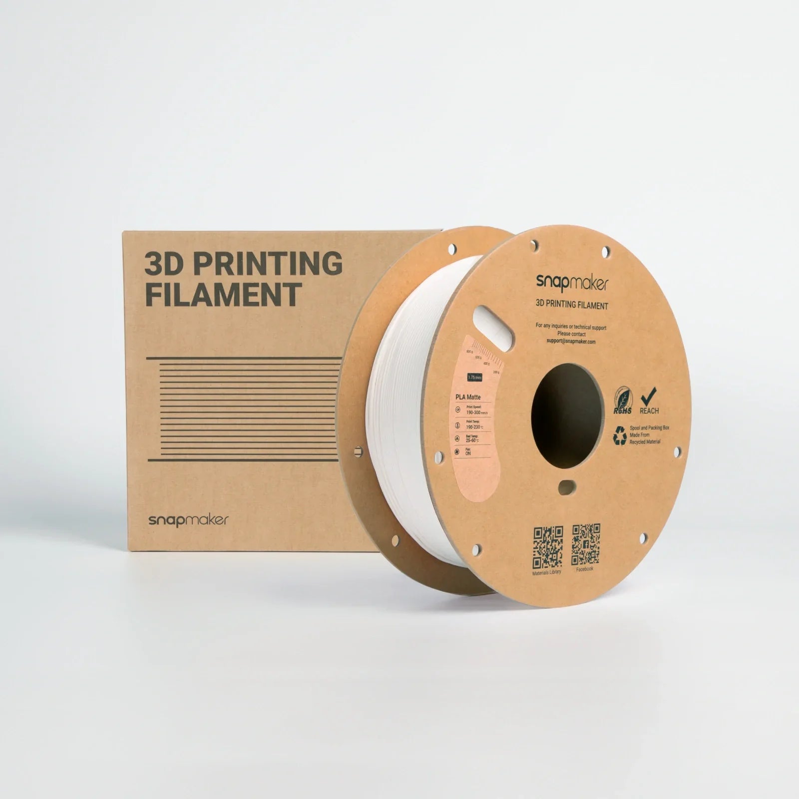 Matte PLA Filament (RFID) - 1kg