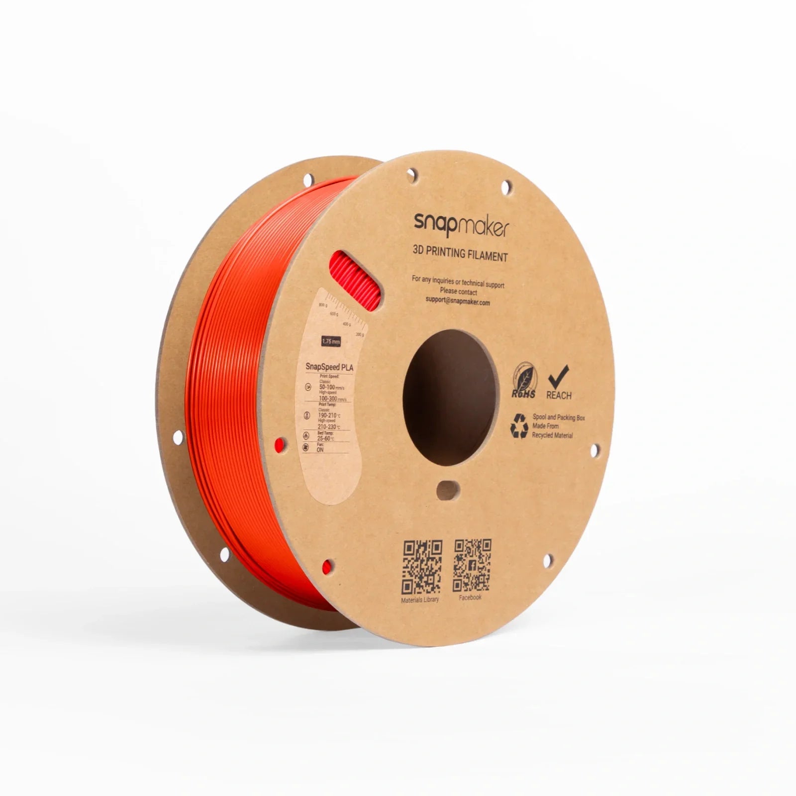 SnapSpeed PLA Filament (RFID) - 1kg