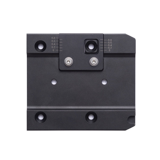 Snapmaker Artisan Quick Swap Toolhead Plate with adjustment scale for secure toolhead mounting.
